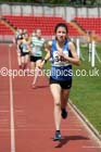 Girls under-15s 1500 metres, North Eastern Champs, Gateshead Stadium. Photo: David T. Hewitson/Sports for All Pics